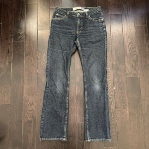 Vintage 90’s Gap Blue Denim Bootcut Stretch Jeans Sz 26/2 Regular